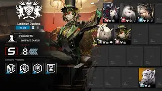 [Arknights] CC#12 Day 10 Londinium Outskirts Risk 8 6 OP AFK clear