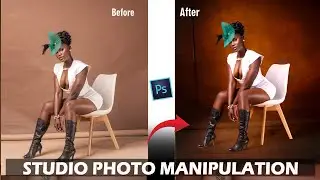 Studio Photo Editing & Manipulation in Photoshop | Professional Retouch & Color Grading Tutorial