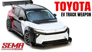Toyota bZ Time Attack: первое электрическое трековое оружие на SEMA: подробности