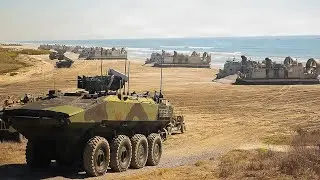 U.S. Marines Showcase Powerful Amphibious Assault Capabilities During Naval Exercise