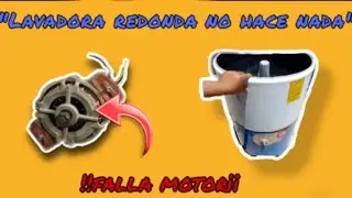 lavadora redonda no hace nada