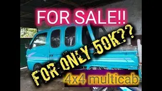 MURANG HALAGA NG 4x4 SUZUKI MULTICAB С ДВОЙНЫМ НАвесом,ДЛИННЫЙ КУЗОВ..ПРОДАЖАЕТСЯ