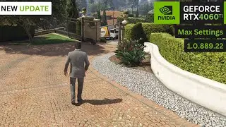GTA V Enhanced NEW UPDATE 1.0.889.22 | MAX SETTINGS 2K Ultra | i5-12400F + RTX 4060 Ti | 32GB DDR4