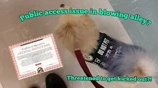 PUBLIC ACCESS ISSUE, WE WERE ALMOST KICKED OUT!!