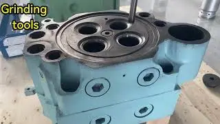 Grinding tools of valve seat for marine four stroke diesel engine