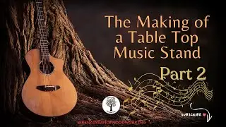 Walnut Log to Table Top Music Stand: An Epic Transformation Part 2