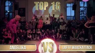 ANGELIKA (UK) vs LAFTY (POLAND) | WAACKING TOP 16 | All Europe Waacking Festival 2020