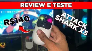 Attack Shark X5 vale a pena em 2026? Teste de Precis&atilde;o vs Mouse Gen&eacute;rico!