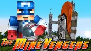 Minecraft MineVengers - CAPTAIN AMERICA DOES SPACE TRAINING!