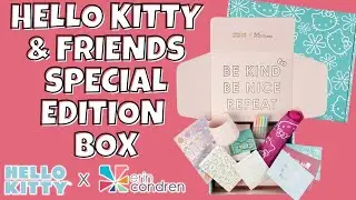 HELLO KITTY & FRIENDS SPECIAL EDITION BOX | ERIN CONDREN | UNBOXING & MORE!