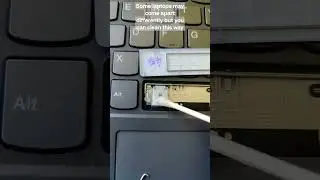 laptop spacebar removal/cleaning #lenovo Flex 5 vs. #applejuice  #3twarrioracademy on screen/audio