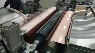Electrolytic copper foil production line