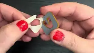 How to remove protective foil from mirror acrylic from LILOETSY