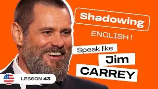 Speak English with Confidence | Jim Carrey Shadowing Exercise (lesson #43)