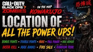Black Ops 7 Zombies: ALL Power-Up Locations on Kowakujo | Every Spawn Location Guide