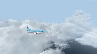 P3D v3.5 Korean air 1018 Jeju island to Busan with ezdok v2 and pmdg 737ngx