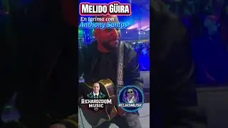 Melido g&uuml;ira sube al escenario de Anthony Santos gracias a @richardzoom