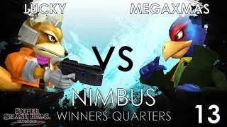 Nimbus #13 - DIG | Lucky (Fox) VS TS TNC | MegaXmas (Falco) - SSBM Winners Quarters