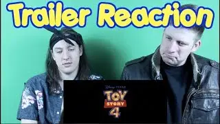 TOY STORY 4 | Official TRAILER - REACTION #ToyStory4 #DisneyPixar #Forky