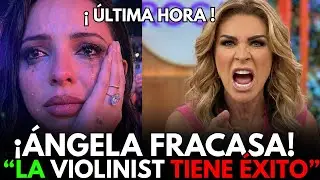 ROC&Iacute;O AZAURA REVELA QUE &Aacute;NGELA AGUILAR FRACASA EN SUS CONCIERTOS MIENTRAS QUE LA VIOLINISTA LA ROMPE