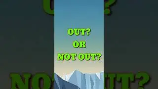 doubt?!!!!😀😎out or not out!no drs?#cricket #shorts #wc2021 #trending #indvsaus
