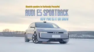 Electric quattro Is Seriously Powerful |RUDI E5 SPORTBRCK | How Fun Is it On Snow?
