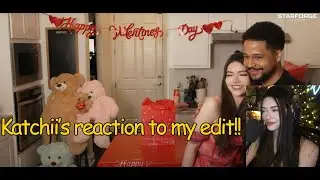 Katchii's Reaction to my Edit! (Happy For Once)
