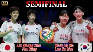 Liu Sheng Shu/Tan Ning vs Baek Ha Na/Lee So Hee | SEMIFINAL India Open 2026 (刘圣书/谭宁 vs 백하나/이소희)
