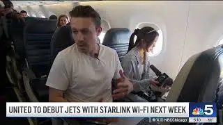 United Airlines to debut jets equipped with Starlink Wi-Fi next week