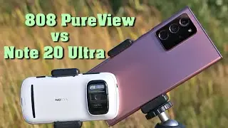 Samsung Galaxy Note 20 Ultra vs. Nokia 808 - camera comparison