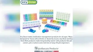 Review: EZY DOSE 7-Day Pill Organizer with Push Button Design - Buying Guide