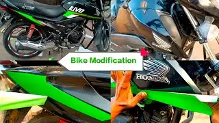 Bike Modified Honda Livo Sticker #youtube #wrapping #bikemodified #modified