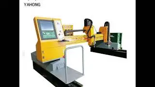 high precision gantry cnc plasma cutting machine with true hole