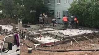 Builder Brokers - Wavell Heights slab pour
