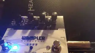 7/23/2022 Experiment #4 Wampler Pedals Metaverse delay pedal FTE Faux Tape Echo setting