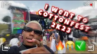 I WENT TO COTTONFEST 2K23 Vlog (South African Youtuber)