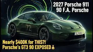 Porsche's $390,000 GT3: Is the 911 GT3 90 F.A. Porsche Worth the Hype? 🤑🧐