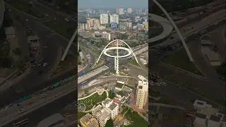 Kolkata Newtown । Biswa Bangla Gate । hanging restaurant biswa bangla #restaurant #kolkata #newtown