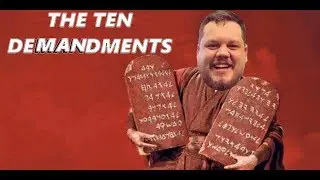 THE TEN DEMANDMENTS || mans dorm 2017