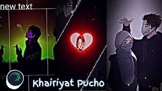 Alightmotion breakup Trend ♡Sad status video editing Tutorial with xml.