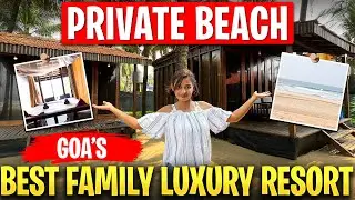 South Goa only Private Beach Resort | Best Family resort in Goa  #goa #privatebeach #resorts #agonda