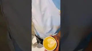 Latte art #shorts #art #coffee #viral