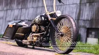 F BOMB Baggers Big Wheel Harley Bagger Builds from 2014-2015