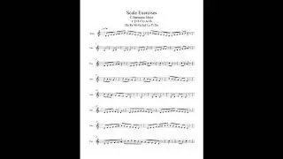 Scale Exercises C Harmonic Major
