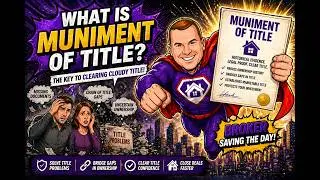 What is Muniment of Title in Texas - 📞 🏡  David Pannell Broker Probate Dallas Fort Worth.