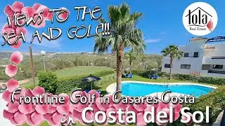 LUXURY first floor apartment, views to the  SEA and GOLF, Casares Costa, COSTA DEL SOL, M&Aacute;LAGA