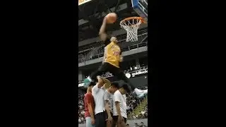 5-foot-9 David Carlos shows leaping ability in Slam Dunk contest at NBTC All-Stars