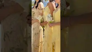 Подружки невесты в желтой цветовой гамме #идеядлявечеринки #свадебныеидеи #подружкиневесты #цвето...