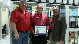Criswell Chevrolet and Frank Brewer &mdash; Fallen Firefighters Award