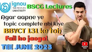 BBYCT-131 Most Important Topics |Biodiversity| TEE June 2023| Full lectures #ignou #ignou_lectures